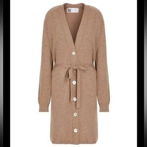 YOOX NET-A-PORTER FOR THE PRINCES FOUNDATION 100% CASHMERE OVERSIZED CARDIGAN